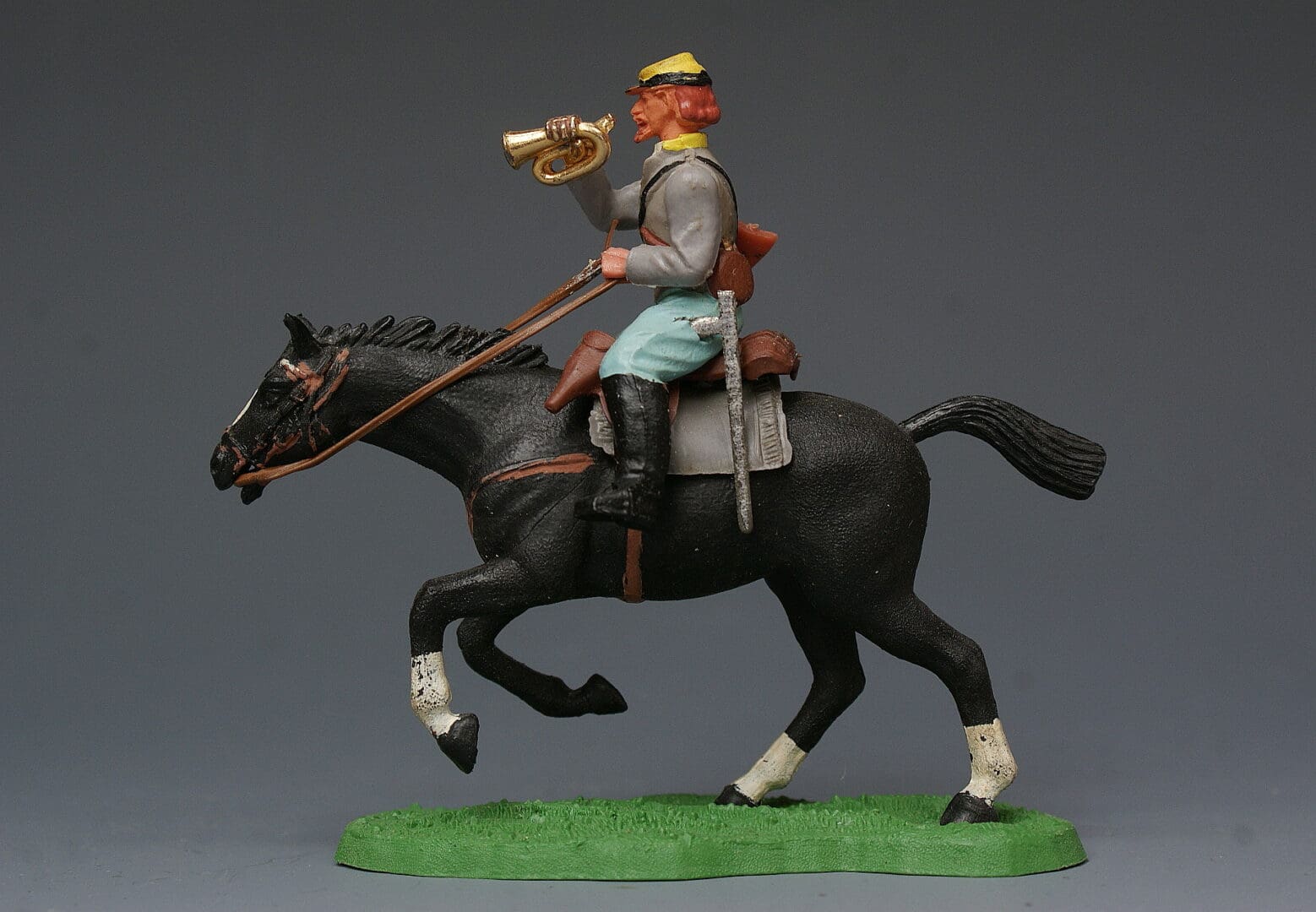 Figurine Plomb Frontline – Cavalier Union ACW MUC7 – Édition Limitée 92/1000