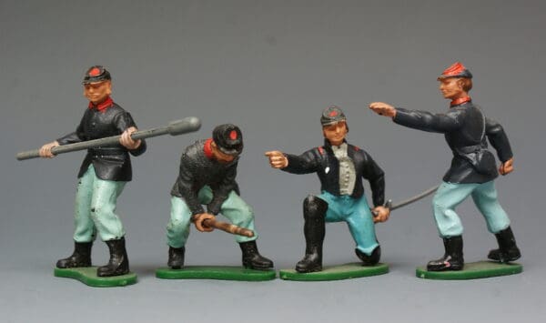 Britains ACW Federal Forces Gun Crew - Set of 4
