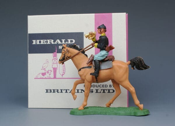 Swoppet ACW Federal Cavalry Bugler - Repro Box #97