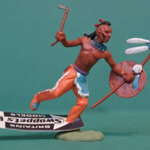 Britains Swoppet Indian Brave with Tomahawk (+ Shop Tag)