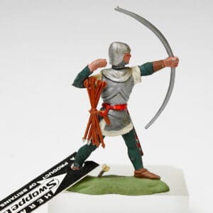 Swoppet C15th Knight Long-bowman - RED Belt