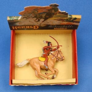 Herald Zang Mounted Indian with Bow - ORIGINAL Box