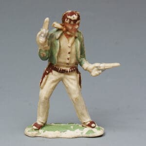 Trojan Cowboy Standing with Twin Guns (Modified Herald Copy)