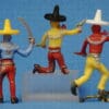 Cherilea 60mm Swoppet Mexicans - Rare BLUE Torso! - Image 2