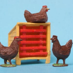 Taylor & Sons Farm Coop & DARK BROWN Poultry