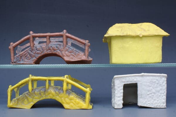 Cherilea Farm Rustic Bridges, Hayrick and Donkey Shed