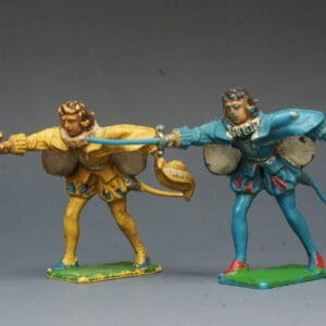 Cherilea 60mm Elizabethans Lunging with Sword