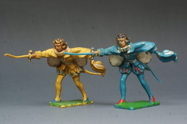 Cherilea 60mm Elizabethans Lunging with Sword