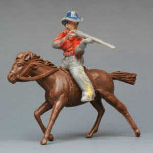 Timpo Early Mounted Cowboy Firing Rifle (Lead Mould)