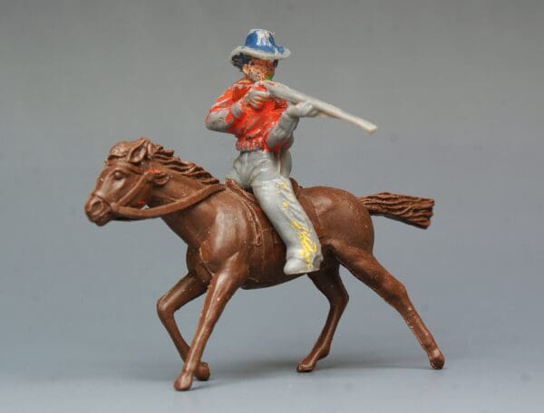 Timpo Early Mounted Cowboy Firing Rifle (Lead Mould)