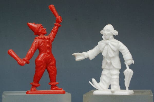 Crescent Clowns from Circus Set - Very Scarce!