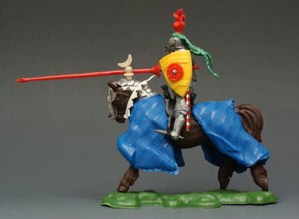 Swoppet C15th Mounted Knight Charging - Superb!