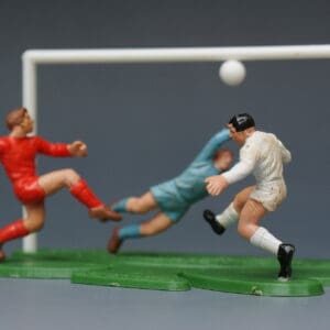 Britains Mini-set Footballers Scenic Models, Assembled, Boxed
