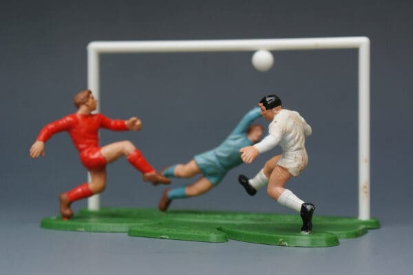 Britains Mini-set Footballers Scenic Models, Assembled, Boxed
