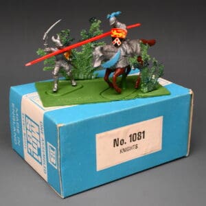 Britains Mini-set Knights in Combat Scenic Models, Boxed