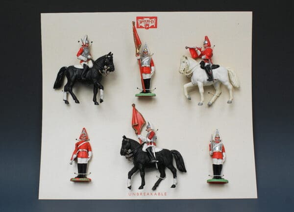 Herald Life Guards (Red Tunics) Set - REPRO Carded Insert