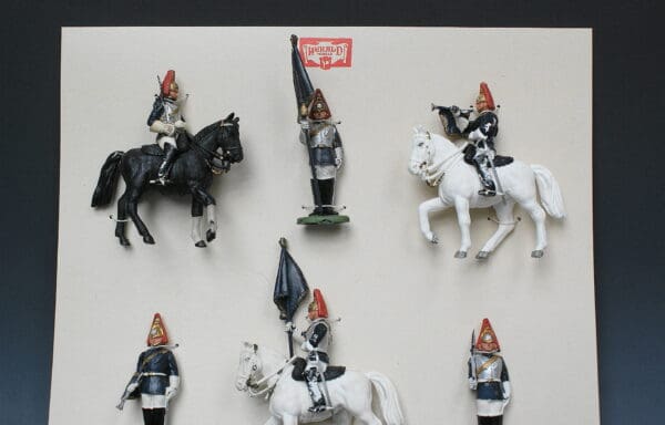 Herald Horse Guards (Blue Tunics) Set - REPRO Carded Insert - Image 2