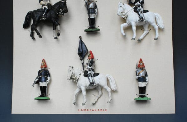 Herald Horse Guards (Blue Tunics) Set - REPRO Carded Insert - Image 3