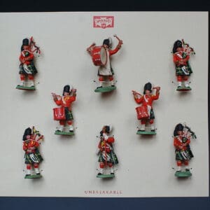 Herald  Gordon Highlanders Regimental Band - REPRO Carded Insert
