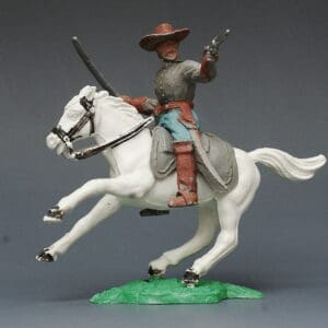 Timpo ACW Mounted Confederate with Sword & Pistol - Superb!