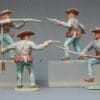 Timpo Solids Matching Set of ACW Confederate Infantry - Image 2