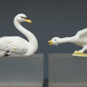 Hilco Farm Mute Swan and Angry Gander (Britains copy)