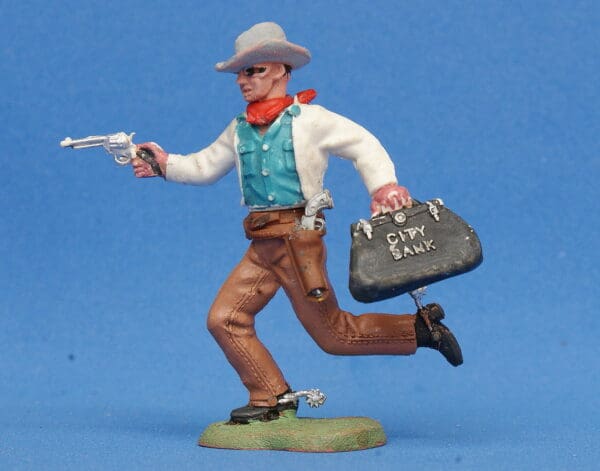 Herald Swoppet Cowboy Bank Robber - WHITE Torso