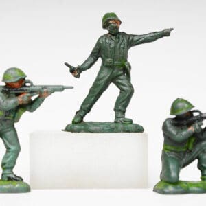 VP Khaki Infantry Variants - Swirly Dark Olive Plastic