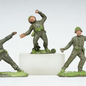 VP Khaki Infantry Variants - Plain Helmets with Factory Error