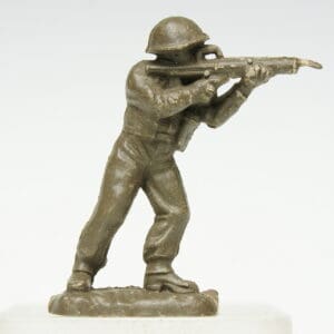 Benbros Qualitoy Khaki Infantryman (Herald Copy)