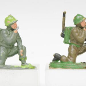 UNA & Speedwell Khaki Infantry Walkie Talkie (Timpo Copy)