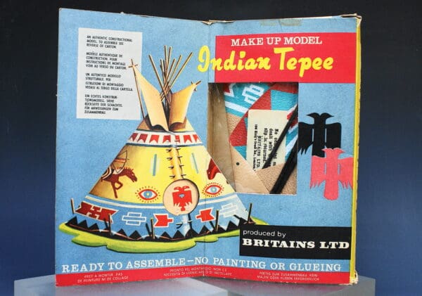 Britains Make-Up Model Indian Tepee - Boxed!