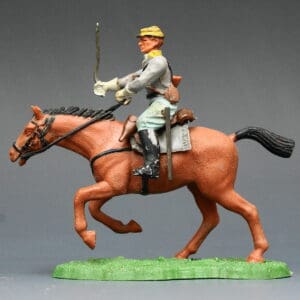 Swoppet ACW Confederate Cavalry Trooper - Repro Box #81