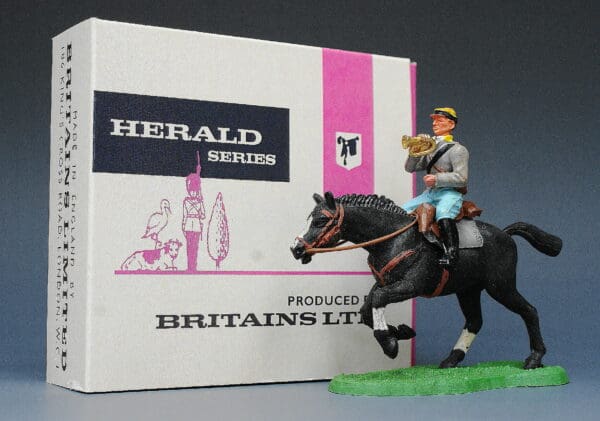 Swoppet ACW Confederate Cavalry Bugler - Repro Box #82