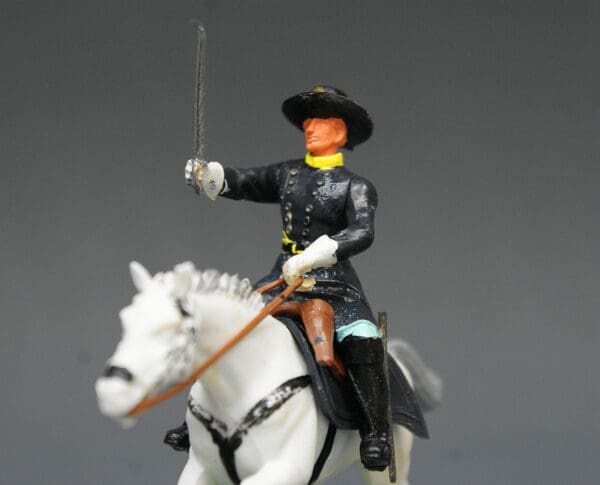 Swoppet ACW Union Cavalry Officer - White Galloping Horse #89