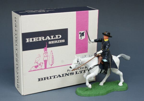 Swoppet ACW Union Cavalry Officer - White Galloping Horse #89 - Image 4