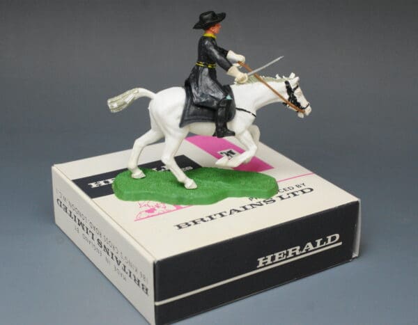 Swoppet ACW Union Cavalry Officer - White Galloping Horse #3