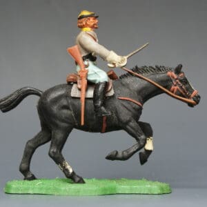 Swoppet ACW Confederate Cavalry Trooper - Repro Box #95