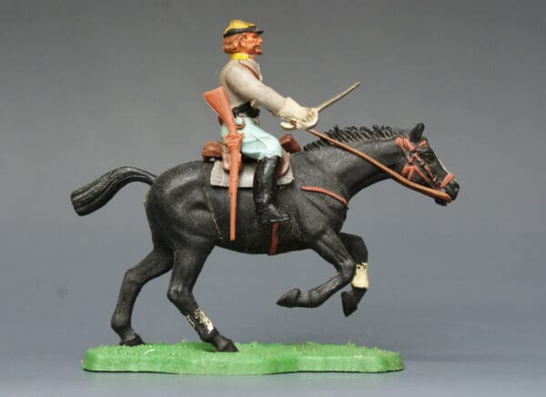 Swoppet ACW Confederate Cavalry Trooper - Repro Box #95