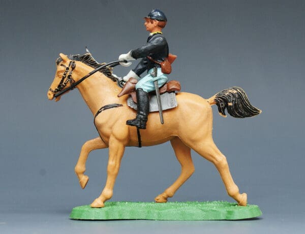 Swoppet ACW Federal Cavalry Trooper - Tan Horse #96