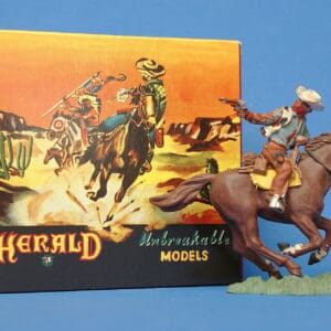 Herald Zang Mounted Cowboy Firing (Repro Box)