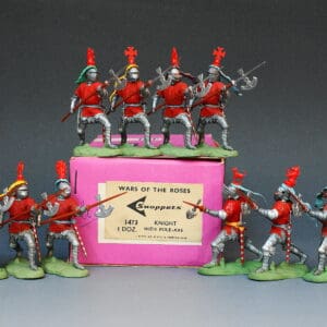 Britains Herald C15th Knight with Pole-Axe - FULL Trade Box!