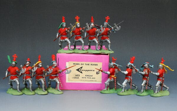 Britains Herald C15th Knight with Pole-Axe - FULL Trade Box!