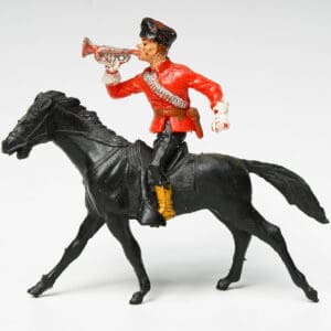 Nardi (Italy) 54mm Canadian Mountie on Horseback (Swivel-waisted)