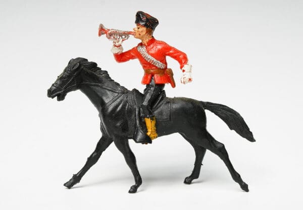 Nardi (Italy) 54mm Canadian Mountie on Horseback (Swivel-waisted)
