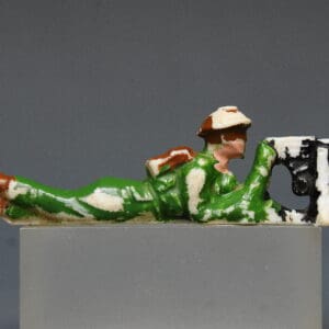 BR Mould British 'Tommy' Firing Machine Gun, Lying Position