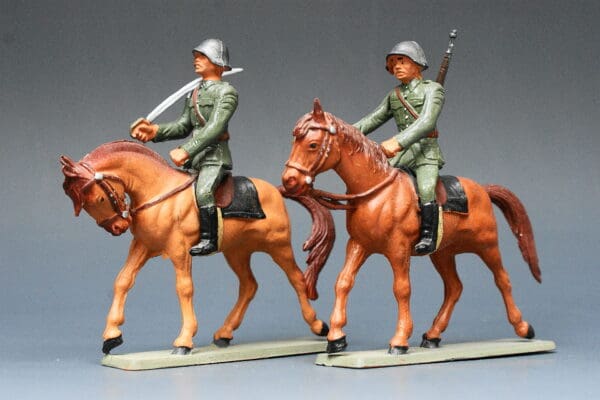Starlux (France) 54mm Swiss Guard Cavalry (Bay Horses)