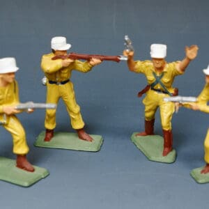 Starlux (France) 54mm French Foreign Legionnaires with Officer