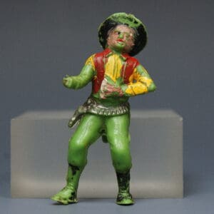 Cherilea Rare 60mm Dodge City Saloon Set Gambler