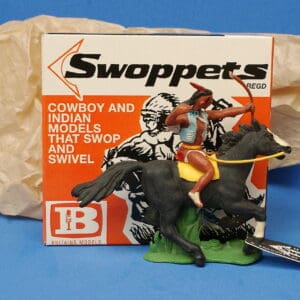 Swoppet Indian Brave with Bow, Mounted (Sussex)